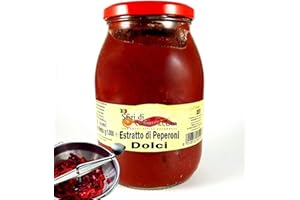SFIZIDICALABRIA.COM PRODOTTI TIPICI CALABRESI Salsa Estratto Concentrato di Peperoni Dolci 1kg Ottimo per fare Salumi e Sughi