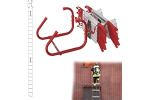 YRHome 15 m de aluminio resistente al fuego, escalera de cuerda para uso doméstico, plegable, escalera de seguridad, escalera de incendios, para situaciones de emergencia, 450 kg para casa,