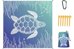 CHICHI:OÜ Mikrofaser Strandtuch - 210x200 cm Groß Stranddecke Sandfrei