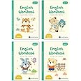 Key2Practice Pre-Primary English Grammar Activity Workbook (Set of 4) For Ages 4-7 yrs : 258 Worksheets, Combo of (Alphabets, Vowels and Sounds, Blends 1, Blends 2)
