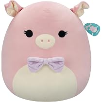 Squishmallows Plüschtier Na'Ima – 19 Cm, Kolibri-Motiv, Rosa & Grün, Ultraweich