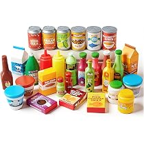 Panier De Fruits Et Légumes Casdon – 21 Pièces Pour Jouer à La Dînette Et Au Supermarché Dès 2 Ans