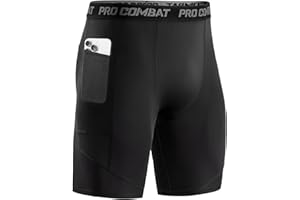 Niksa 1/3 Piezas Mallas Running Hombre Mallas Cortas Hombre Pantalones Cortos Entrenamiento con Bolsillo para Celular Secado Rápido Transpirable Pantalones Cortos