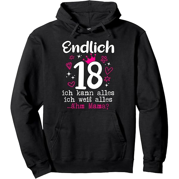 18. Geburtstag Sweatshirt 2007 - Geschenk Für Jungen & Mädchen Zum 18. Geburtstag