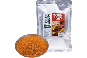 BAILINHOU Poudre pour barbecue chinois, assaisonnement pour grillades, 450g. Importé directement de Sichuan, Chine.