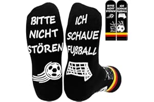 DADAPANGHU Fussball Socken, Lustige Geschenke für Männer Kleinigkeiten, Fußball Socken, Fussball Geschenke Jungen Football Socks, Geburtstagsgeschenk Weihnachten-Geschenk für Männer