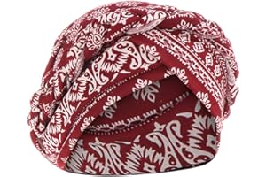 POIUIYQA Femme Bonnet Turban Extensible Bonnet de Nuit Sommeil Coton Couvre-Chef Doux Chapeau Bandeau Foulard Musulmane Mode Casquette de Perte Cheveux pour Alopécie Sortie Vacances