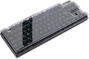 Decksaver Couverture pour la Série de Claviers SteelSeries Apex Pro TKL (2023) - Housse de Protection Fumée/Claire, Fabriquée au Royaume-Uni