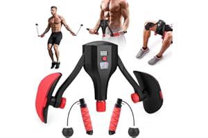 NEULRISCN Thigh Trainer Pelvic - Résistance réglable de 0 à 77 lbs - avec Sangles de Jambes Fixes et poignée remplaçable - Équipement d'entraînement de Force pour Les Hanches et Les Bras