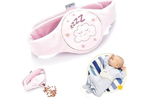 BabyJem 1114293 Ceinture chauffante avec noyau de cerisier Rose
