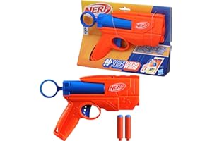 Nerf N Series Lanza Dardos Ward, 2 Dardos de Espuma, Actividades al Aire Libre, Regalo Navideño para Niños y Niñas de 8 Años o Más, Juguete de Reyes Magos