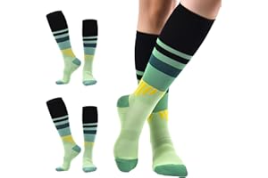 ROGOHPE 2 PAIRS Compression Socks for Women Men Medical Compression Stockings 15-20mmHg Athletic Flight Socks for women Men for Running Varicose Veins Sport Nursing