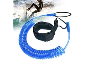 Senbaler 10 Piedi Leash SUP Kayak,Guinzaglio da Surf,Laccio di Sicurezza da Surf per Stand Up Paddle Board