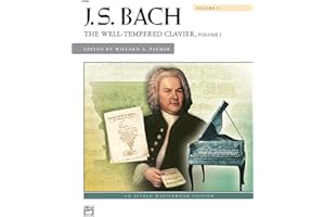 Bach -- The Well-Tempered Clavier, Vol 1: Comb Bound Book