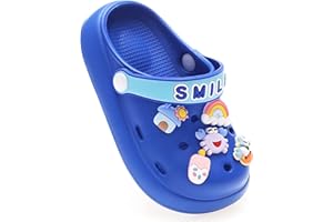 ZYLDK Fille Garçon Chaussons de Jardin Unisexes pour Enfants Pantoufles d'été antidérapantes Enfants Sabots et Mules Chaussons de Jardin douillets Maison Chaussures de Jardin