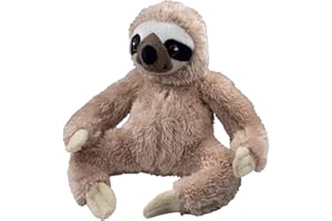 Deluxebase EcoBuddiez - Leniwy Niedźwiedź Małe Pluszowe Wykonane z plastikowych butelek z recyklingu. Śliczne ekologiczne pluszowe zwierzę w kształcie dla małych dzieci.