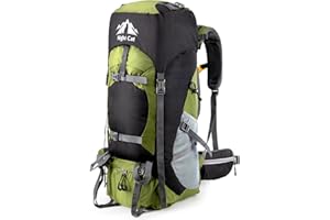 Night Cat Hiking Backpack Rucksack Bag 70L 90L Large For Men Travel Trekking Camping Climbing Cycling With Rain Cover Waterproof Lightweight