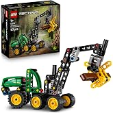 LEGO Technic John Deere 1470H Tekerlekli Orman Makinesi 42218 &ndash; 7 Yaş ve &Uuml;zeri Kız ve Erkek &Ccedil;ocuklar i&ccedil;in &Ccedil;alışan Kep&ccedil;e ve K&uuml;