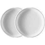 Thomas Trend 11400-800001-28276 Set 2 Piatti da Colazione 20 cm, Colore: Bianco