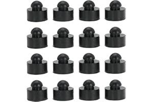 GOPAYIA 1/4" Push-in Bumper Feet Crock Pot Rubber Bumpers Replacement for Blackstone Grill Griddle Crock Pots (16)