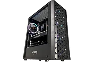 Golook • PC Desktop Gaming RGB • AMD Ryzen 5 4500 • Nvidia RTX 3050 8GB DDR6 • 32GB DDR4 3200MHZ • 1TB SSD M.2 NVME • WiFi • Scheda Video Dedicata • W11 Pro X64 • Computer Fisso