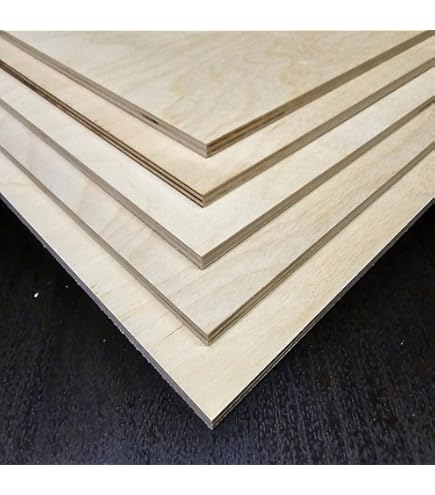 Compensato Betulla 5mm APA Holz | Fogli A3 Qualità B/BB Per Fai-date, 3 Pezzi 420x300mm - Foto 9