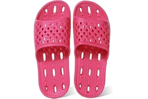 Ranberone Chaussures de Piscine et Plage Femme Chaussures pour la Douche Chaussons de bain