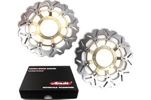 Arashi Front Brake Discs for CBR600RR 2003-2022 / CB1000R 2008-2017 ABS 2009-2017 CB 1000R Accessories CBR 600 RR 600RR Gold 2004 2005 2006 2007 2009 2010 2011 2012 2014 2015