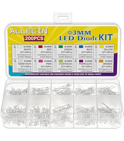 world-trading-net - Set van 50 LED 5 mm waterheldere lens concaaf