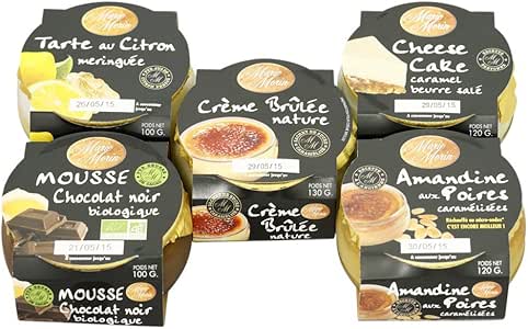 Marie Morin Mixed Dessert From Frozen Set Of 5 Amazon Co Uk