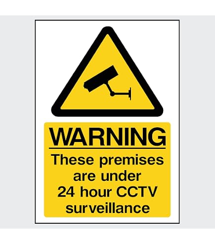 Seco Warning CCTV Cameras in Constant Operation Sign, 150mm x 200mm Seco Warning CCTV Cameras in Constant Operation Sign, 150mm x 200mm