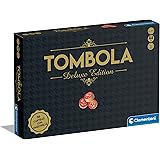 Clementoni- Tombola Deluxe Tavolo, Gioco di società per Tutta La Famiglia, Bingo con 36 Cartelle, Colore Italiano, 16800