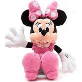Disney Store Official, Minnie Mouse, Pink Plush, 13"