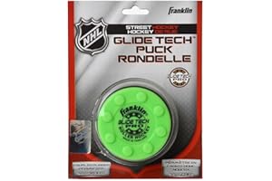 Franklin Sports NHL Streethockeypuck, Glide Tech Pro Disco de Hockey Callejero, Unisex Adulto