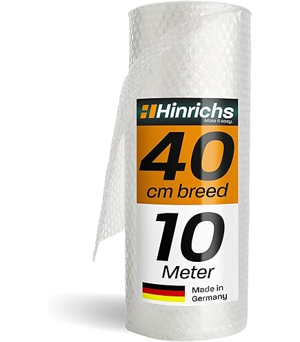 RAJA Luchtkussenfolie 500 mm (B) x 100 m (L) Transparant Gerecycled 80