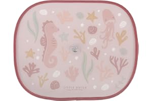Little Dutch 125889 Car Sun Visors Set of 2 Ocean Dreams Pink