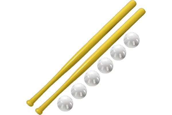 32' Bat and 3 Baseball Set Bundle