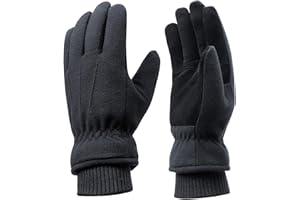 Acdyion Winter Gloves for Men and Women, 100% Waterproof Ski Gloves, Warm Lining Made of 3M Thinsulate, Outdoor Non-Slip Gloves for Skiing, Hiking, Cycling, Snowboarding