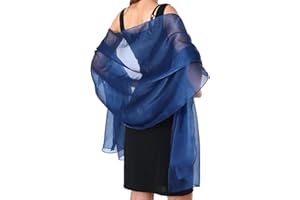 BUOSHUO Chal Boda para mujer,Chal Mujer Fiesta,pañuelo multifunción ligero,estola para vestido de noche,adecuado para fiestas de noche,uso diario, boda, dama de honor, elegante estola
