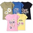 T2F Girl's Regular T-Shirt(Pack of 5)
