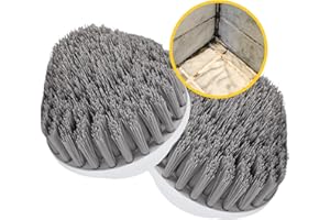 Synoshi Cone Brush Heads (2 Units) for Electric Cleaning Brush The Corners and Hard-To-Reach Places