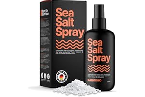 ‎IMPERIO IMPERIO Sea Salt Spray - 250ml Premium Salzwasserspray für vollere Haare & stabile Textur - Perfekte Beach Waves, mehr Volumen & Griffigkeit durch die Power aus dem Meer - Unisex Duft