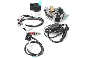 GUGXIOM Unità CDI, sostituzione ideale Comodo cablaggio di accensione per 4 tempi 49 cc 50 cc 70 cc, 110 cc, 125 cc, 140 cc Dirt/Pit Bike