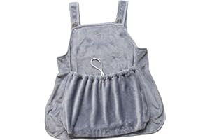 rockible Cat Carrier Apron Adjustable Pet Carrier Sling Plush Pet Carry Apron Hands-Free Kitten Carrier Bag Cat Carrier Pouch Accompany Carrier Bag for Pets Cats Kitten Puppy Dog