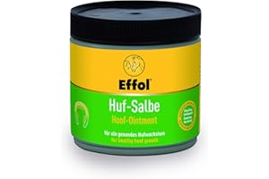 TRILANCO Effol Unisex – Erwachsene Huf-Salbe Hufsalbe, schwarz, 500 ml