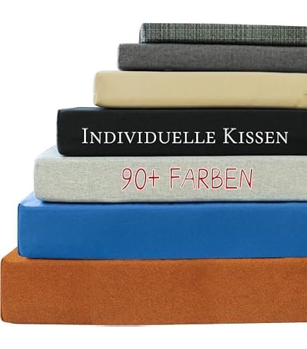 Zoomlie Bank-Sitzkissen Für 2- Und 3-Sitzer Gartenbänke – 130x50x5 Cm, Dunkelgrau, Wasserabweisend