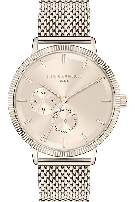 Liebeskind Berlin Chronograph LT-0284-MC IP Frozen Rosé : Amazon  