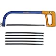 Inditrust 12 inch hacksaw frame with 5 blades excellent build quality (SQUARE PIPE)