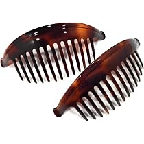 WeLoveBeads Haarkralle Mini – 2 Stück In Weiß, 3,5 Cm, Made In Germany