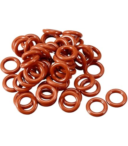 Sourcing Map Silicone Joint Torique 4.5mm OD 1.5mm ID 1.5mm